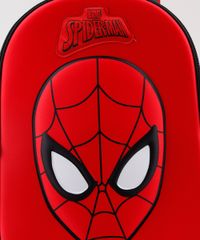 Mochila Homem Aranha Infantil com Rodinhas