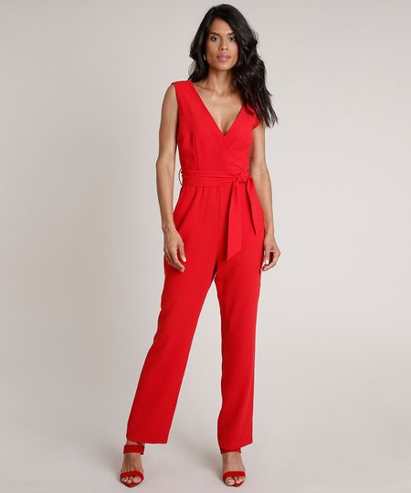 Macacao-Feminino-Transpassado-com-Renda-Sem-Manga-Vermelho-9712192-Vermelho_1