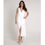 Vestido-Feminino-Longo-Mullet-com-Fenda-Sem-Manga-Off-White-9681374-Off_White_1