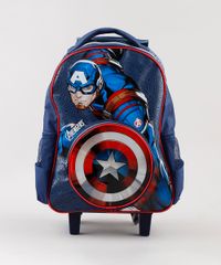 Mochila-Escolar-Infantil-com-Rodinhas-Capitao-America-Azul-Escuro-9593408-Azul_Escuro_1