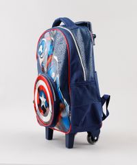 Mochila-Escolar-Infantil-com-Rodinhas-Capitao-America-Azul-Escuro-9593408-Azul_Escuro_3