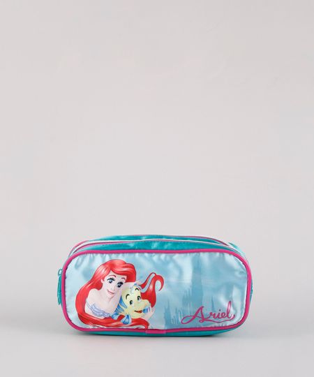 Estojo-Escolar-Infantil-Pequena-Sereia-Ariel-com-Divisorias-Verde-9593030-Verde_1
