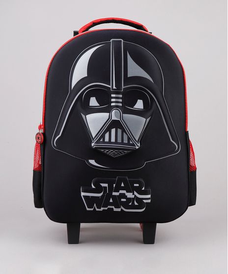 Mochila-Escolar-Infantil-com-Rodinhas-Star-Wars-Preta-9593463-Preto_1