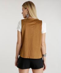Colete-em-Suede-com-Franjas-Caramelo-8482378-Caramelo_2
