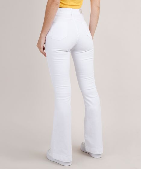 calça jeans feminina branca