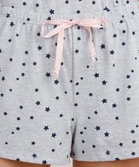 Pijama-Regata-Feminino-Estampado-de-Estrelas-Cinza-Mescla-9782044-Cinza_Mescla_4