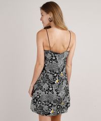 Vestido-Feminino-Curto-com-Linho-Estampado-de-Tucanos-Alcas-Finas-Preto-9792924-Preto_2