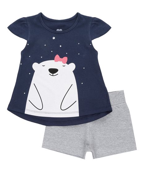 Conjunto-de-Blusa-Azul-Marinho---Short-Cinza-Mescla-8522675-Cinza_Mescla_1