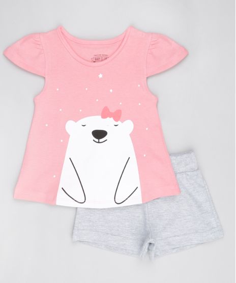 Conjunto-de-Blusa--Ursa-Polar--Rosa-Short-Cinza-8522675-Cinza_1