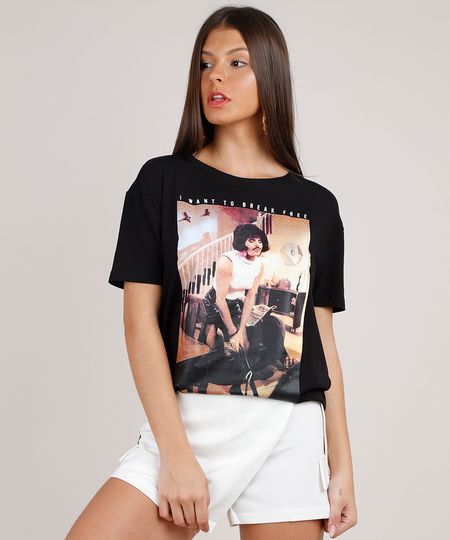 Blusa-Feminina-de-Banda-Queen-Pride-Freddie-Mercury-Manga-Curta-Decote-Redondo-Preta-9577530-Preto_1 Blusa-Feminina-de-Banda-Queen-Pride-Freddie-Mercury-Manga-Curta-Decote-Redondo-Preta-9577530-Preto_1
