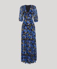 Vestido-Feminino-Mindset-Longo-Estampado-Floral-em-Tule-Manga-3-4-Preto-9861981-Preto_5