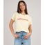 Blusa-Feminina--Influencer--Ampla-Manga-Curta-Decote-Redondo-Amarela-Claro-9840897-Amarelo_Claro_1