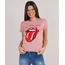 Blusa-Feminina-de-Banda-The-Rolling-Stones-Manga-Curta-Decote-Redondo-Rose-Escuro-9779159-Rose_Escuro_1