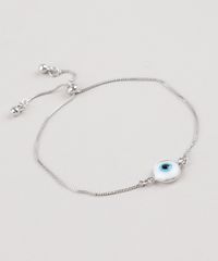 Pulseira-Feminino-Folheada-Olho-Grego-Prateado-9775302-Prateado_1