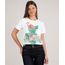 Blusa-Feminina-Flamingo--Paradise--Manga-Curta-Decote-Redondo-Off-White-9733114-Off_White_1