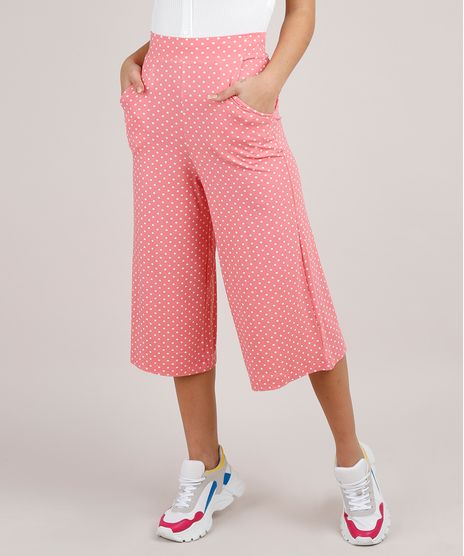 Calca-Feminina-Pantacourt-Estampado-Poa-Rosa-9694070-Rosa_1