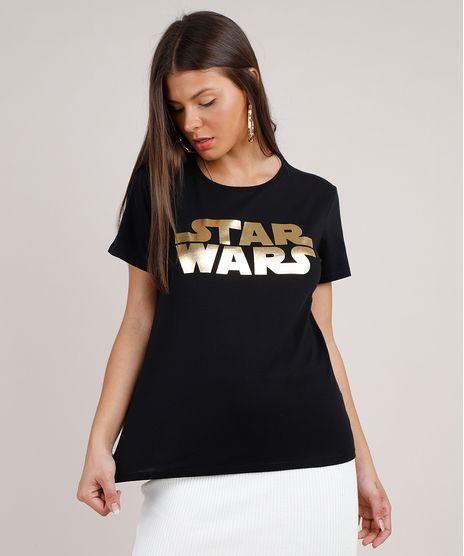 Blusa-Feminina-Star-Wars-Metalizada-Manga-Curta-Decote-Redondo-Preta-9788578-Preto_1