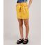 Saia-de-Sarja-Feminina-Curta-Clochard-com-Cinto-Mostarda-9833561-Mostarda_1