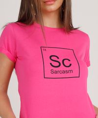 Blusa-Feminina-Tabela-Periodica--Sarcasm--Manga-Curta-Decote-Redondo-Pink-9777870-Pink_4
