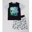 Pijama-Infantil-Minecraft-Manga-Curta-Preta-9751949-Preto_1