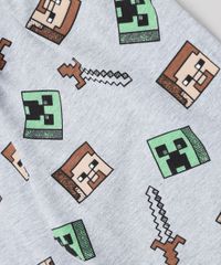 Pijama-Infantil-Minecraft-Manga-Curta-Preta-9751949-Preto_3