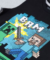 Pijama-Infantil-Minecraft-Manga-Curta-Preta-9751949-Preto_4