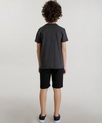 Conjunto-de-Camiseta-Hulk-Cinza-Mescla---Short-Preto-8601306-Preto_2