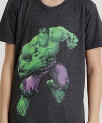 Conjunto-de-Camiseta-Hulk-Cinza-Mescla---Short-Preto-8601306-Preto_3