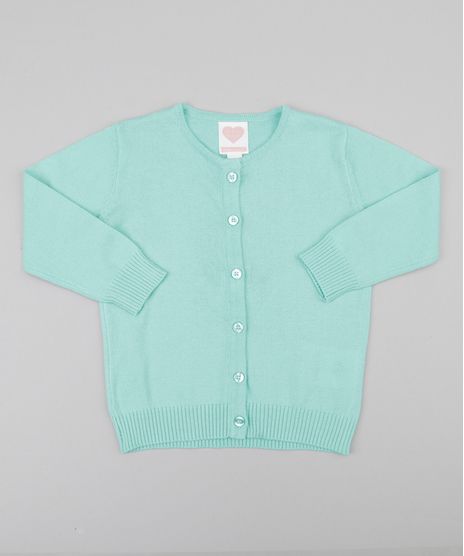 Cardigan-em-Trico-de-Algodao---Sustentavel-Verde-Claro-8457341-Verde_Claro_1