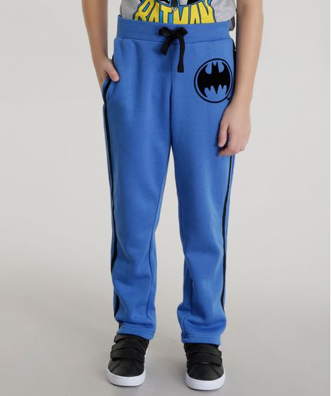 Calca-em-Moletom-Batman-de-Algodao---Sustentavel-Azul-8475786-Azul_1