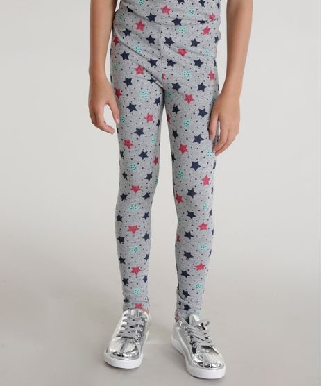 Calca-Legging-Estampada-de-Estrelas-Cinza-Mescla-8556979-Cinza_Mescla_1