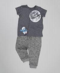 Camiseta-Os-Smurfs-Cinza-Mescla-8577856-Cinza_Mescla_3