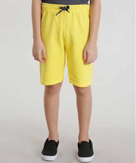Bermuda-em-Moletom-Amarela-8601002-Amarelo_1