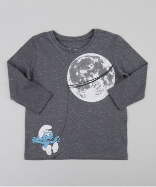 Camiseta-Os-Smurfs-Cinza-Mescla-8577845-Cinza_Mescla_1