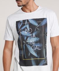 Camiseta-Masculina--Botanical--Manga-Curta-Gola-Careca-Cinza-Mescla-Claro-9786141-Cinza_Mescla_Claro_4
