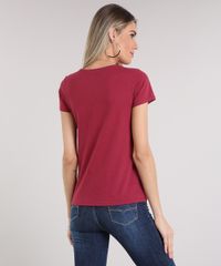 Blusa-Feminina-Harry-Potter-Hogwarts-Manga-Curta-Decote-Redondo-em-Algodao---Sustentavel-Vinho-9238968-Vinho_2