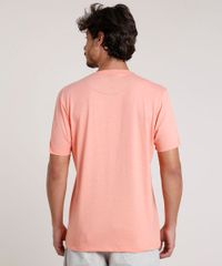 Camiseta-Masculina-com-Bolso-Estampado-de-Barcos-Manga-Curta-Gola-Careca-Coral-9737040-Coral_2