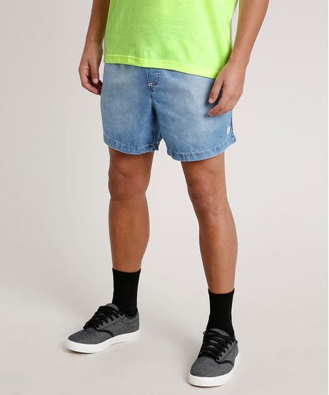 Short-Jeans-Masculino-com-Bolsos-Azul-Meido-9775895-Azul_Meido_1