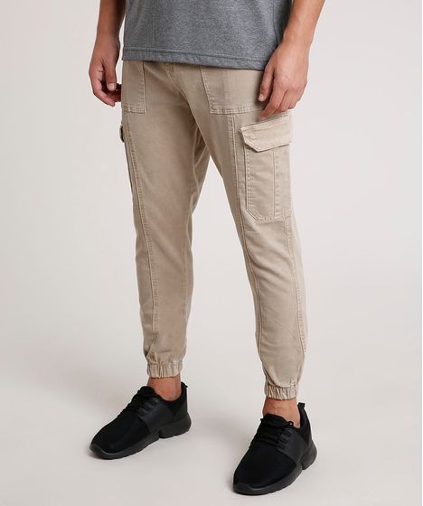 calça sarja masculina c&a