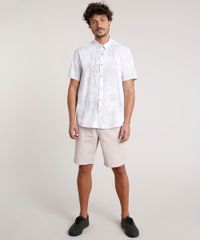 Camisa-Masculina-Tradicional-Estampada-de-Folhagem-Manga-Curta-Off-White-9768646-Off_White_3