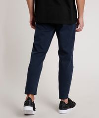 Calca-de-Sarja-Masculina-Tapered-com-Cordao-Azul-Marinho-9791395-Azul_Marinho_4 Calca-de-Sarja-Masculina-Tapered-com-Cordao-Azul-Marinho-9791395-Azul_Marinho_4