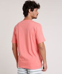 Camiseta-Masculina--Life-is-Better-at-the-Beach--Manga-Curta-Gola-Careca-Coral-9786716-Coral_2