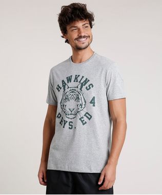 Camiseta-Masculina-Stranger-Things-Hawkins-Manga-Curta-Gola-Careca-Cinza-Mescla-9771295-Cinza_Mescla_1