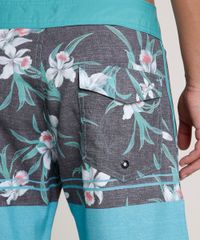 Bermuda-Surf-Masculina-Estampada-Floral-com-Bolsos-Verde-Agua-9734057-Verde_Agua_5