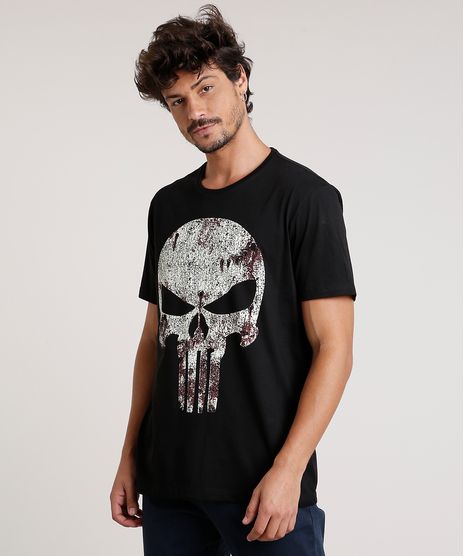 Camiseta-Masculina-O-Justiceiro-Manga-Curta-Gola-Careca-Preta-9727004-Preto_1