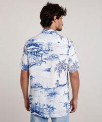 Camisa-Masculina-Tradicional-Estampada-Tropical-Manga-Curta-Off-White-9729725-Off_White_2