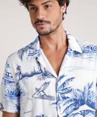 Camisa-Masculina-Tradicional-Estampada-Tropical-Manga-Curta-Off-White-9729725-Off_White_4