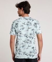Camiseta-Masculina-Estampada-de-Caveiras-Surfistas-Manga-Curta-Gola-Careca-Verde-Claro-9738317-Verde_Claro_2