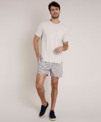 Camiseta-Masculino-Agua-de-Coco-com-Bolso-Folhagem-Manga-Curta-Gola-Careca-Bege-Claro-9735389-Bege_Claro_3