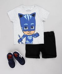 Camiseta-Infantil-Menino-Gato-PJ-Masks-Manga-Curta-Cinza-Mescla-Claro-9848350-Cinza_Mescla_Claro_3